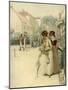 J M Barrie 'Quality Street'-Hugh Thomson-Mounted Giclee Print