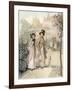 J M Barrie 'Quality Street'-Hugh Thomson-Framed Giclee Print