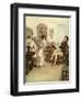 J M Barrie 'Quality Street'-Hugh Thomson-Framed Giclee Print