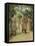 J M Barrie 'Quality Street'-Hugh Thomson-Framed Stretched Canvas