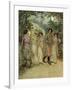 J M Barrie 'Quality Street'-Hugh Thomson-Framed Giclee Print