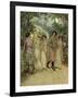 J M Barrie 'Quality Street'-Hugh Thomson-Framed Giclee Print