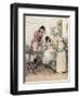 J M Barrie 'Quality Street'-Hugh Thomson-Framed Giclee Print