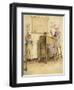 J M Barrie 'Quality Street'-Hugh Thomson-Framed Giclee Print