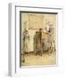 J M Barrie 'Quality Street'-Hugh Thomson-Framed Giclee Print