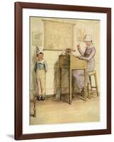 J M Barrie 'Quality Street'-Hugh Thomson-Framed Giclee Print