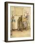 J M Barrie 'Quality Street'-Hugh Thomson-Framed Giclee Print