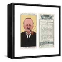 J M Barrie - Scottish Author and Dramatist-Alick P^f^ Ritchie-Framed Stretched Canvas