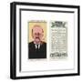 J M Barrie - Scottish Author and Dramatist-Alick P^f^ Ritchie-Framed Giclee Print
