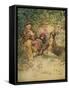 J M Barrie 'The Admirable Crichton'-Hugh Thomson-Framed Stretched Canvas