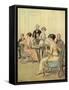 J M Barrie 'The Admirable Crichton'-Hugh Thomson-Framed Stretched Canvas