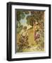 J M Barrie 'The Admirable Crichton'-Hugh Thomson-Framed Giclee Print