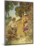 J M Barrie 'The Admirable Crichton'-Hugh Thomson-Mounted Giclee Print