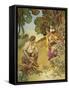 J M Barrie 'The Admirable Crichton'-Hugh Thomson-Framed Stretched Canvas