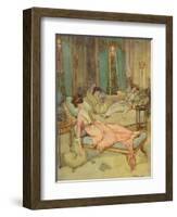 J M Barrie 'The Admirable Crichton'-Hugh Thomson-Framed Giclee Print