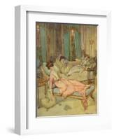 J M Barrie 'The Admirable Crichton'-Hugh Thomson-Framed Giclee Print