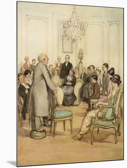 J M Barrie 'The Admirable Crichton'-Hugh Thomson-Mounted Giclee Print