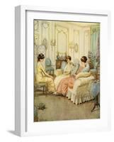 J M Barrie 'The Admirable Crichton'-Hugh Thomson-Framed Giclee Print