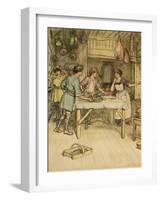 J M Barrie 'The Admirable Crichton'-Hugh Thomson-Framed Giclee Print