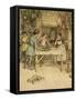 J M Barrie 'The Admirable Crichton'-Hugh Thomson-Framed Stretched Canvas