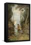 J M Barrie 'The Admirable Crichton'-Hugh Thomson-Framed Stretched Canvas