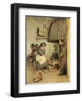 J M Barrie 'The Admirable Crichton'-Hugh Thomson-Framed Giclee Print