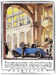 Cadillac Ad, 1927-J.M. Cleland-Mounted Giclee Print