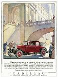 Cadillac Ad, 1927-J.M. Cleland-Framed Giclee Print