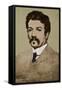 J M (Edmund John Millington) Synge --James Paterson-Framed Stretched Canvas