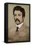 J M (Edmund John Millington) Synge --James Paterson-Framed Stretched Canvas