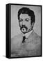 J M (Edmund John Millington) Synge --James Paterson-Framed Stretched Canvas