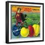 J.M.L. Apple Crate Label - Watsonville, CA-Lantern Press-Framed Art Print