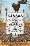 Kansas! for James G Blaine.-J.M.W. Jones Sta'y & P't'g Co-Laminated Art Print