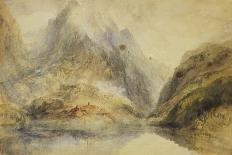Passage of Mount St. Gotthard from the Devil's Bridge, 1804-JMW Turner-Giclee Print