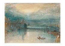 Snow Storm: Steam-Boat Off a Harbour's Mouth-J.M.W. Turner-Giclee Print