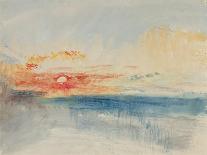 Sunset on Rouen-JMW Turner-Giclee Print