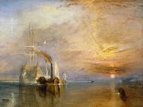 The "Fighting Temeraire" Tugged to Her Last Berth to be Broken Up, Before 1839-J^ M^ W^ Turner-Giclee Print