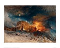 Snow Storm: Steam-Boat Off a Harbour's Mouth-J.M.W. Turner-Giclee Print