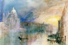 Venice: Grand Canal with Santa Maria Della Salute-J^ M^ W^ Turner-Giclee Print
