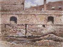 Portion of London Wall Showing the Internal Face on Cooper's Row, City of London, 1864-J Maund-Giclee Print