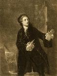 Garrick as Hamlet, Wilson-J McArdell-Art Print