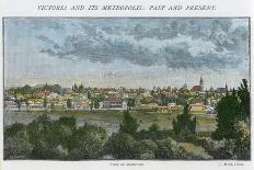 View of Hamilton, Victoria, Australia, C1885-J Meek-Framed Giclee Print