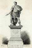 View of the Statue of Achilles, Hyde Park, London, 1822-J Mills-Framed Giclee Print