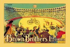 Brown Brothers Bicycles-J. Muntanya-Art Print