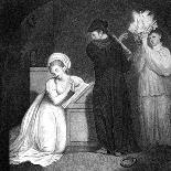 To Convert Lady Grey to the Roman Faith, before Her Execution, 1798-J Ogborne-Giclee Print