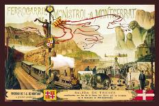 Ferrocaril de Monistrol a Montserrat-J. Ottmann-Art Print