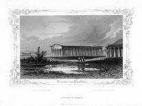 Temple of Serapis at Pozzuoli, Italy, 19th Century-J Poppel-Giclee Print