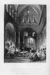 Synagogue of the Jews, Jerusalem, Israel, 1841-J Redaway-Framed Giclee Print