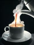 Coffee Being Poured into a Cup-J?rgen Klemme-Mounted Photographic Print