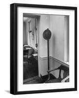 J. Robert Oppenheimer's Famous Porkpie Hat Which Hangs Outside of His Office-Alfred Eisenstaedt-Framed Photographic Print